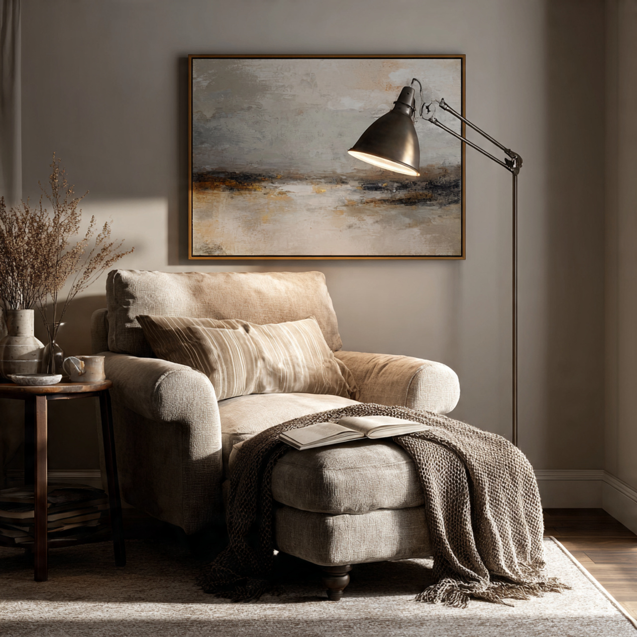 12 creating a cozy reading nook light