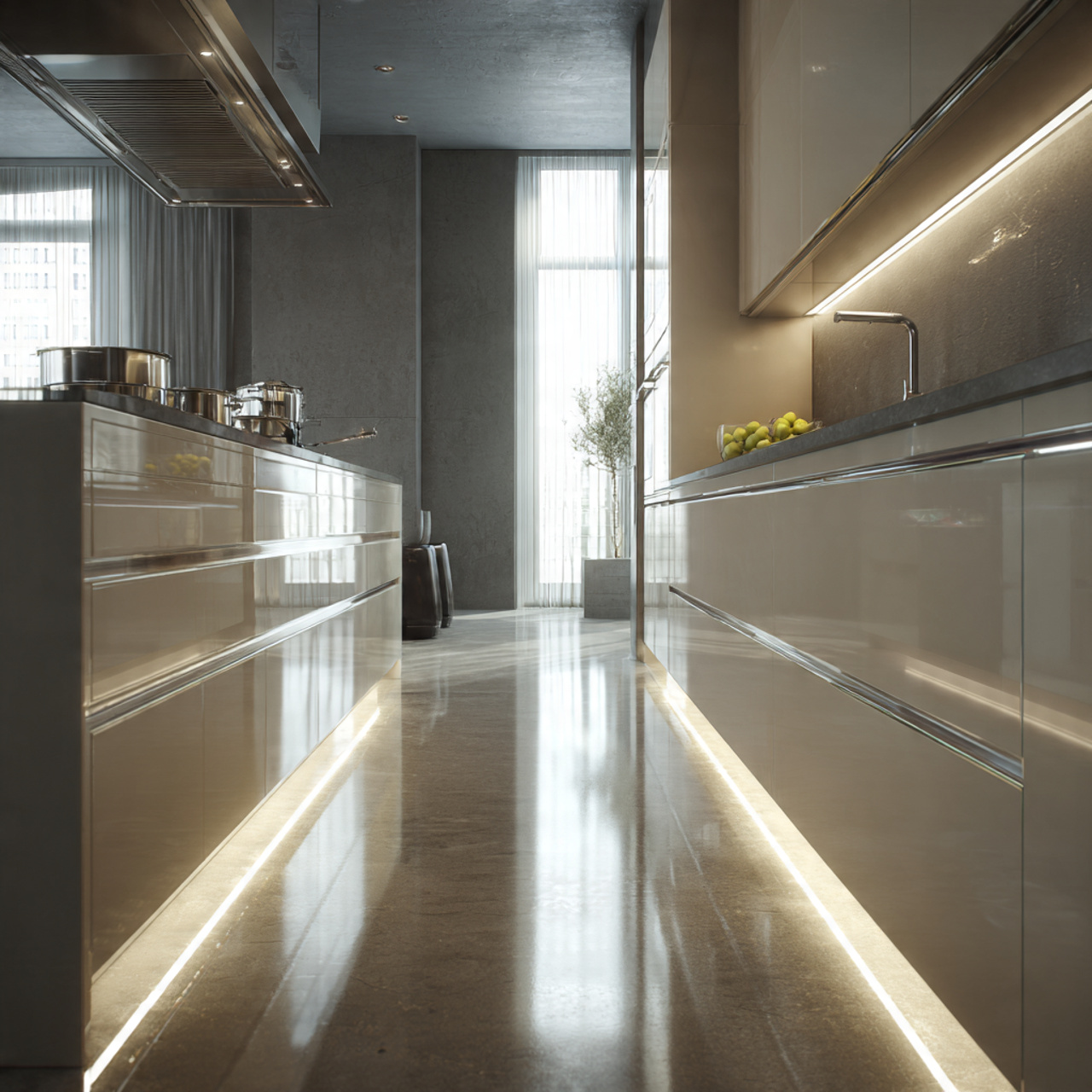 27 Cozy Kitchen Lighting Ideas to Transform Your Home Now 15 15 toe kick lighting for dramatic effect 4