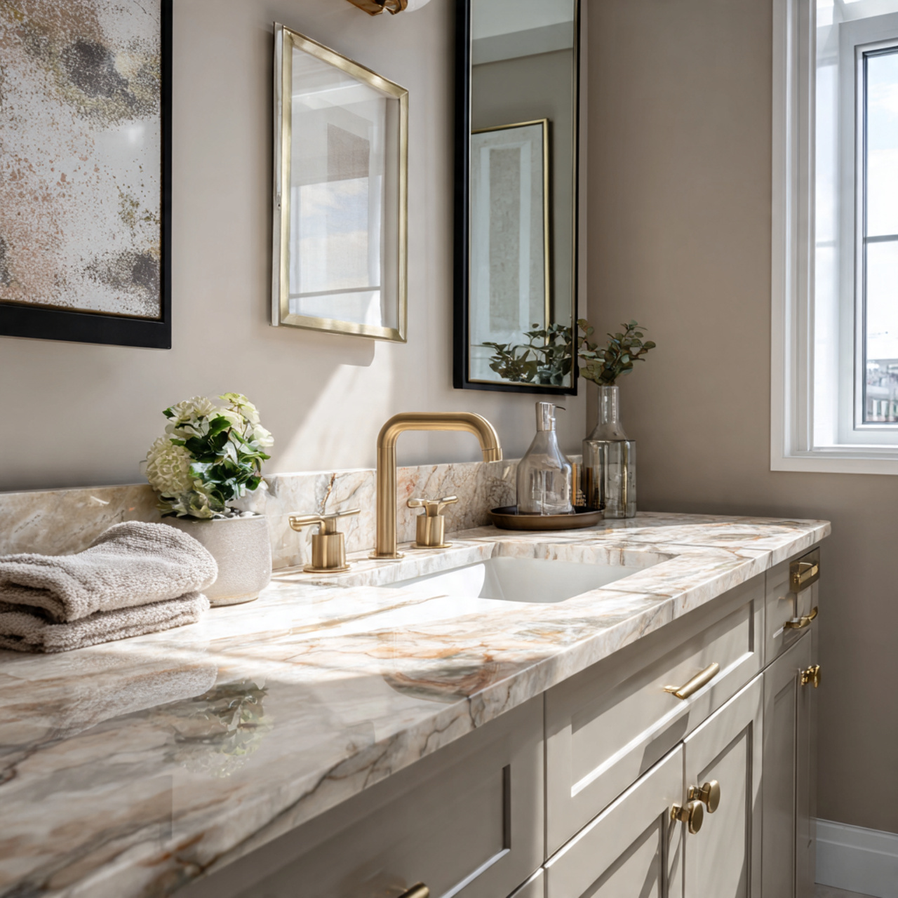 18 marble and natural stone countertops