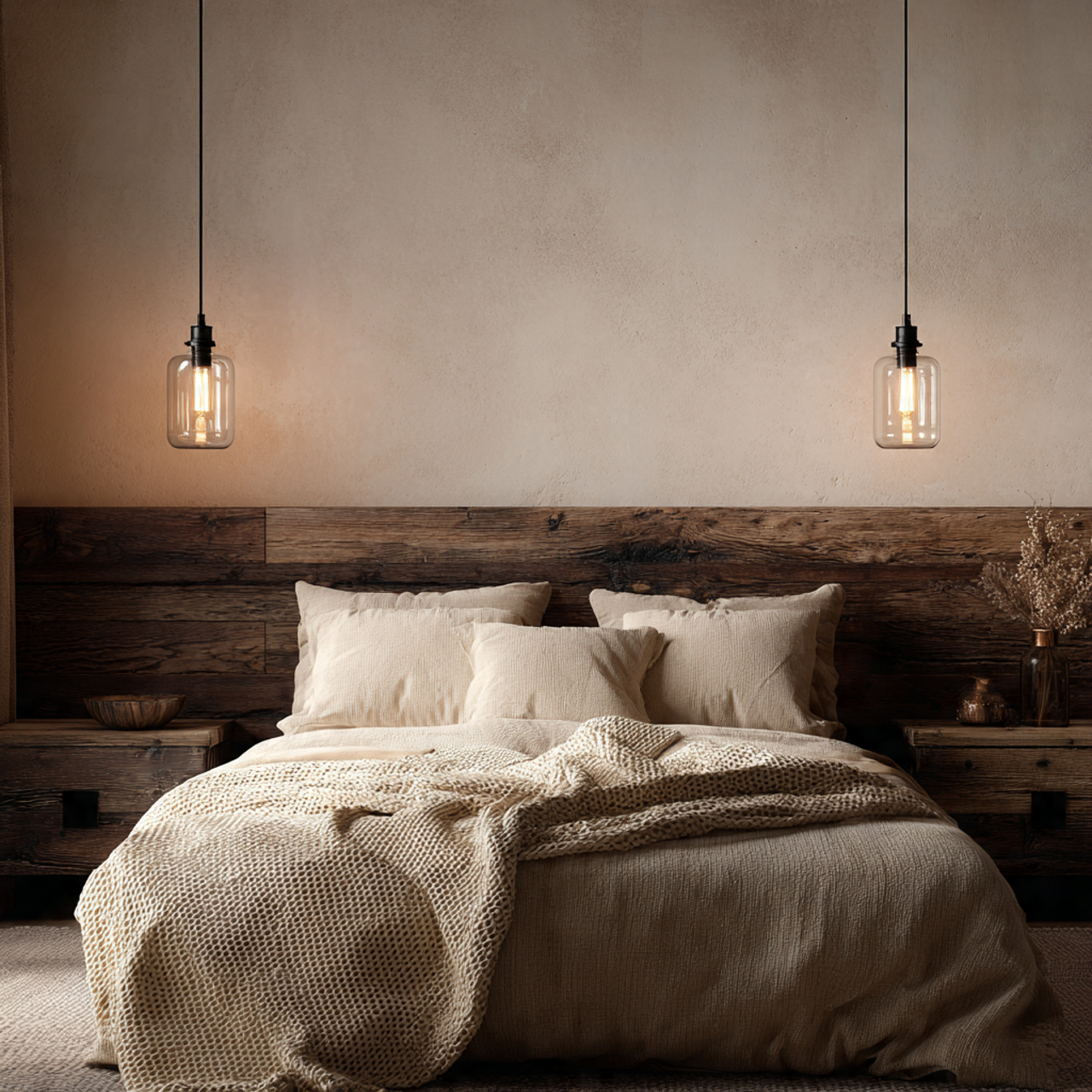 20.ultra photorealistic cozy bedroom with two perfectly sized 1