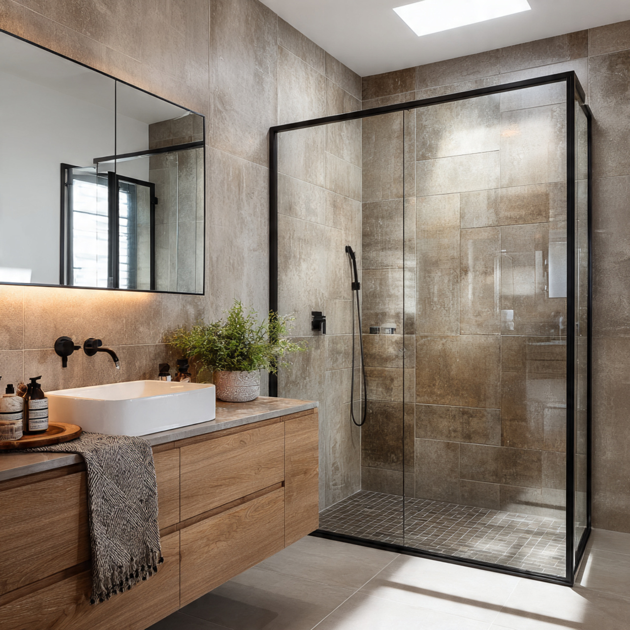 20 creating a focal point shower