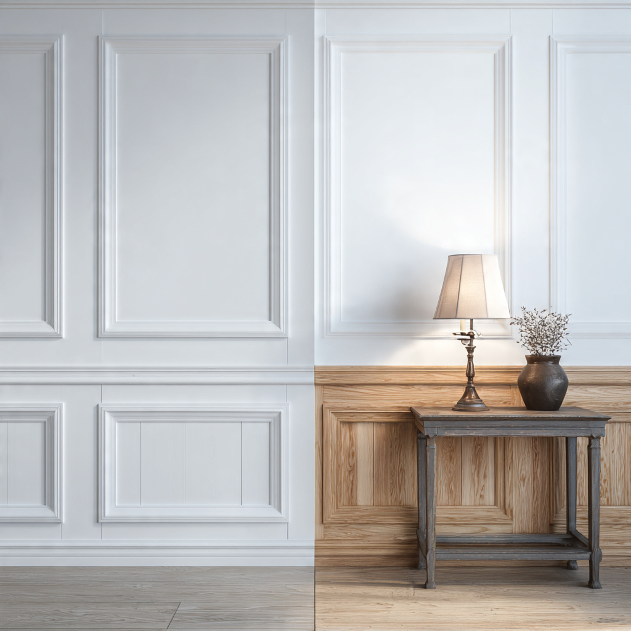 20 materials mdf vs solid wood wainscoting