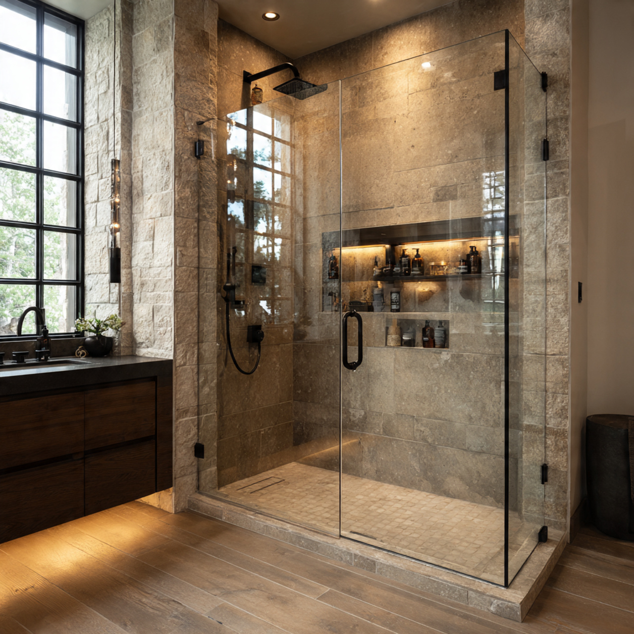 22 custom walk in shower concepts bathroom