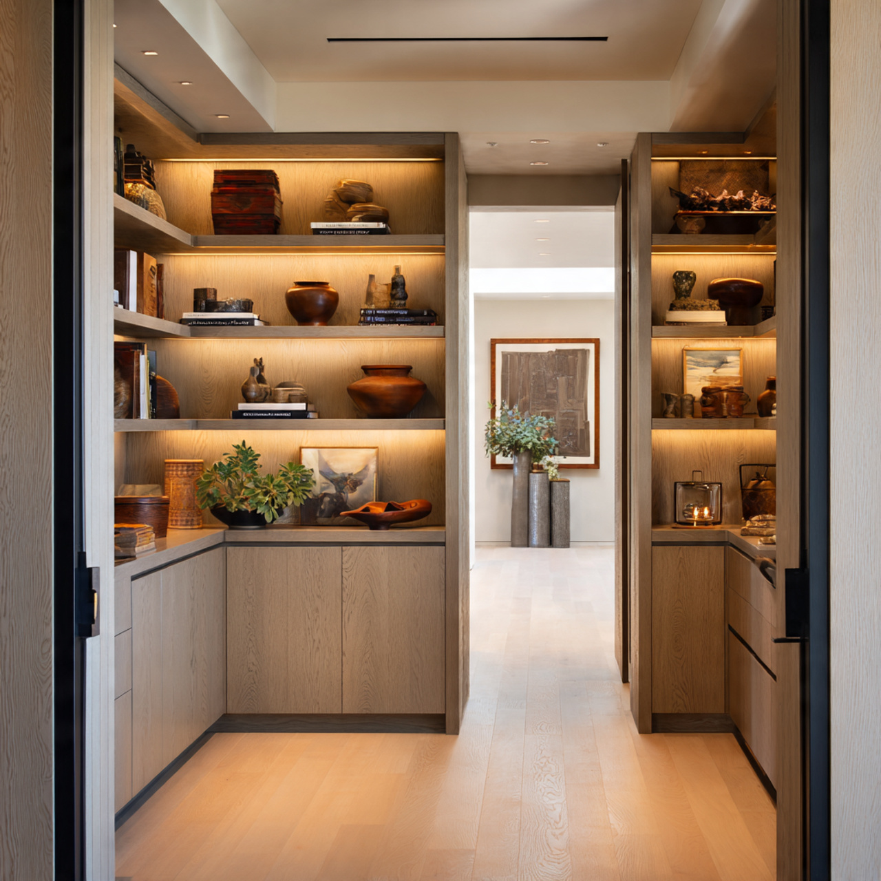 24 custom millwork and built in storage