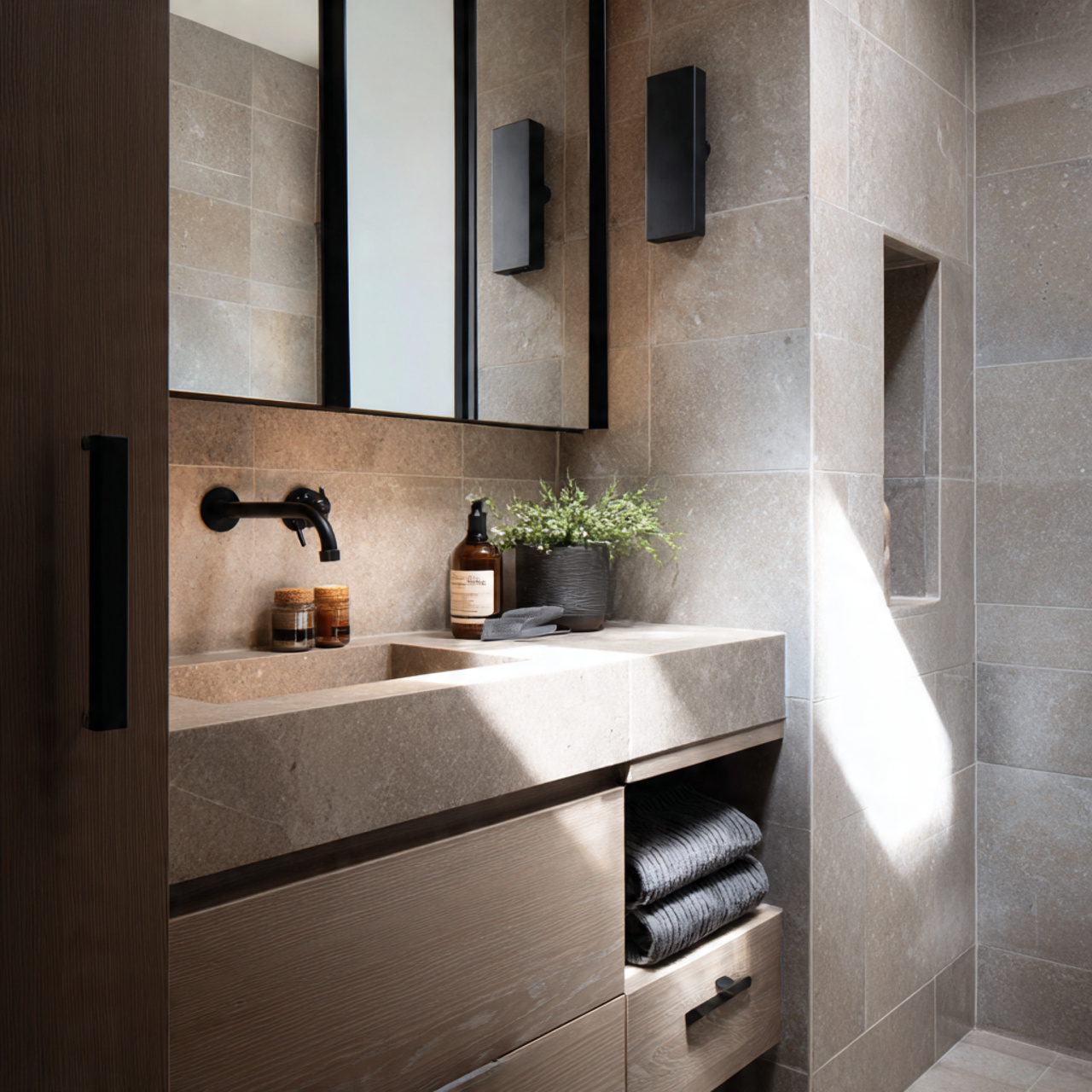28 utilizing hidden storage options bathroom