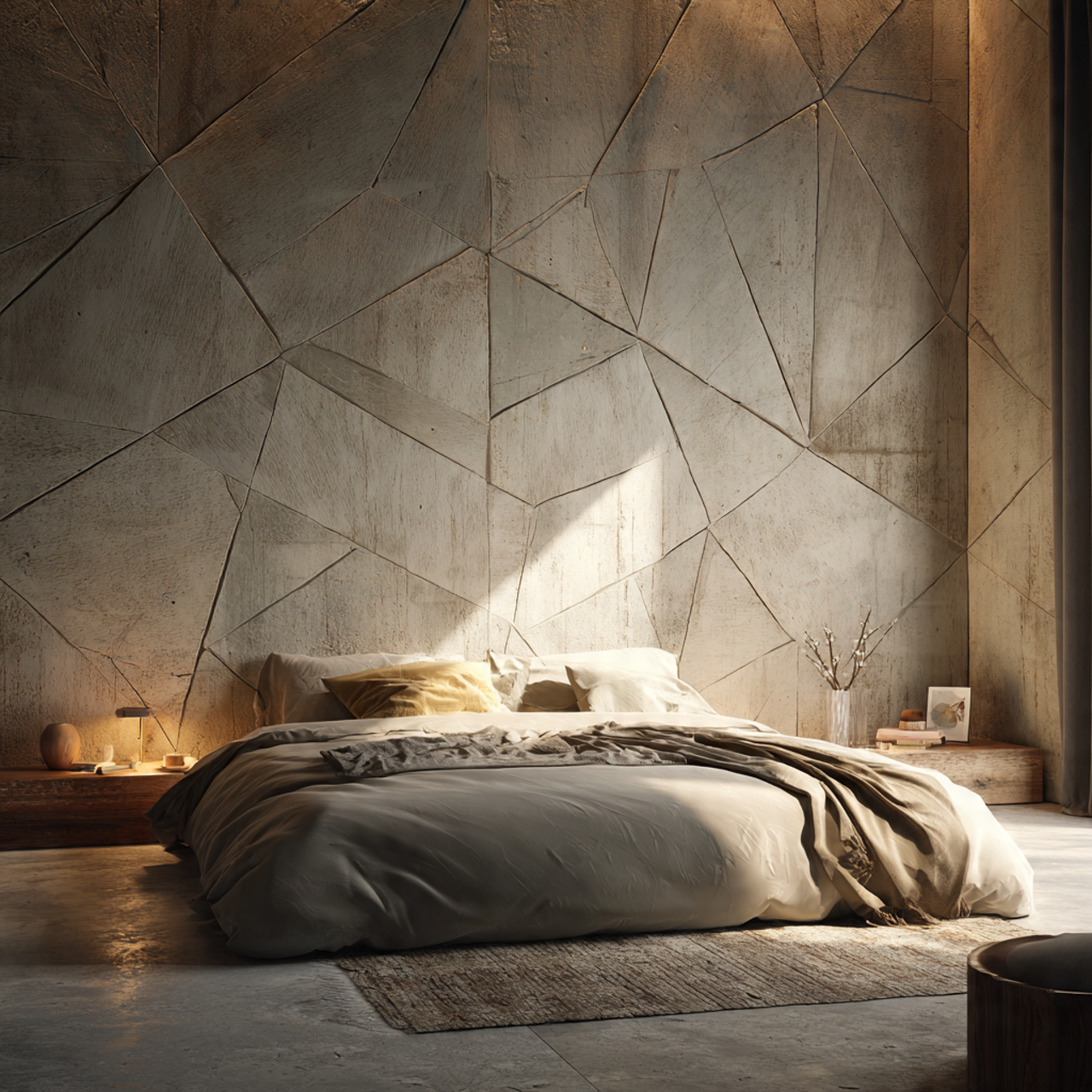 27 Best Contemporary Bedroom Decor Ideas for Modern Living 4 4 the impact of geometric shapes in decor a real i