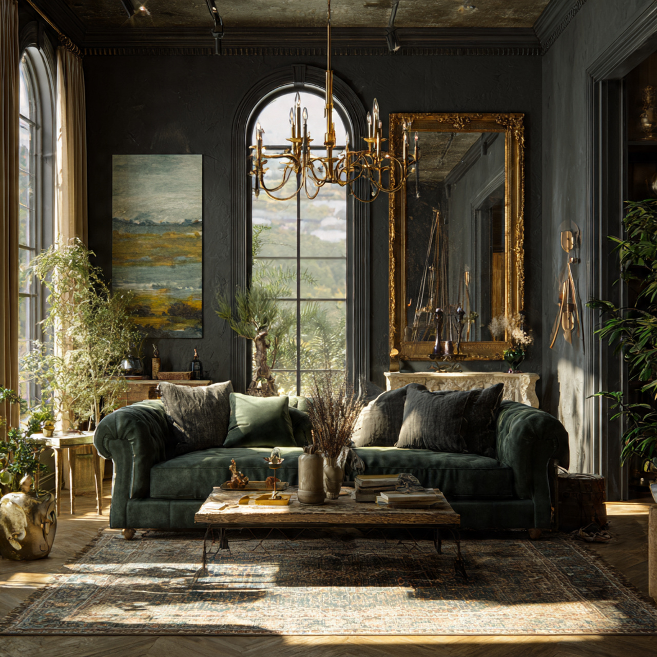 Dark & Dreamy Home Aesthetics