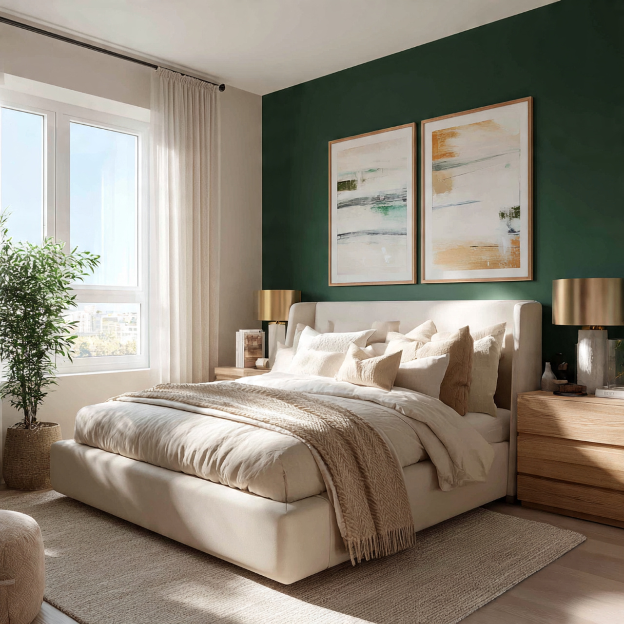 Dark Green Bedroom Ideas