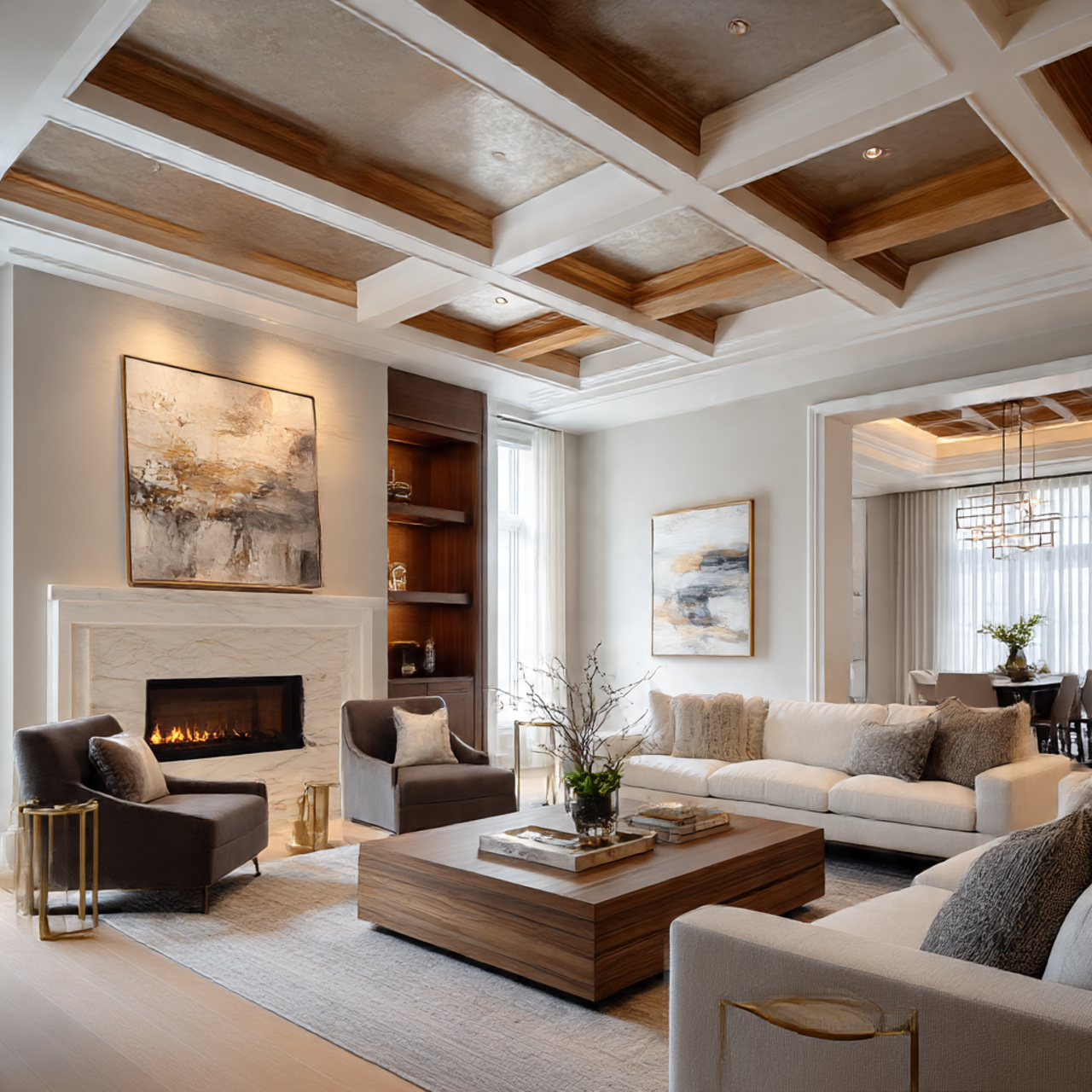 Elegant Ceiling Finishes