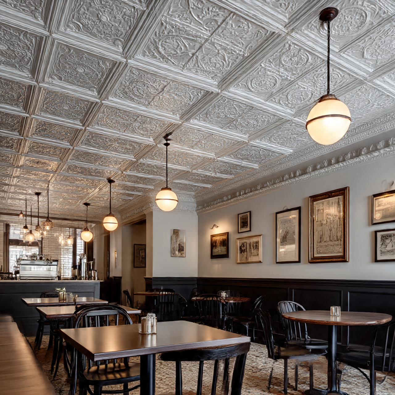 Embossed Tin Ceiling Panels