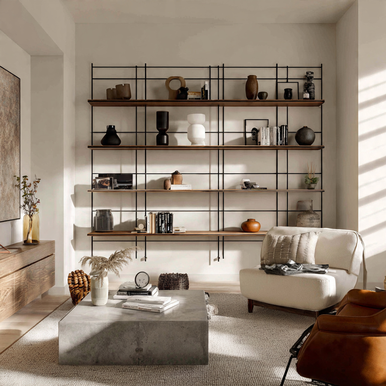 Metal Grid Shelving Systems