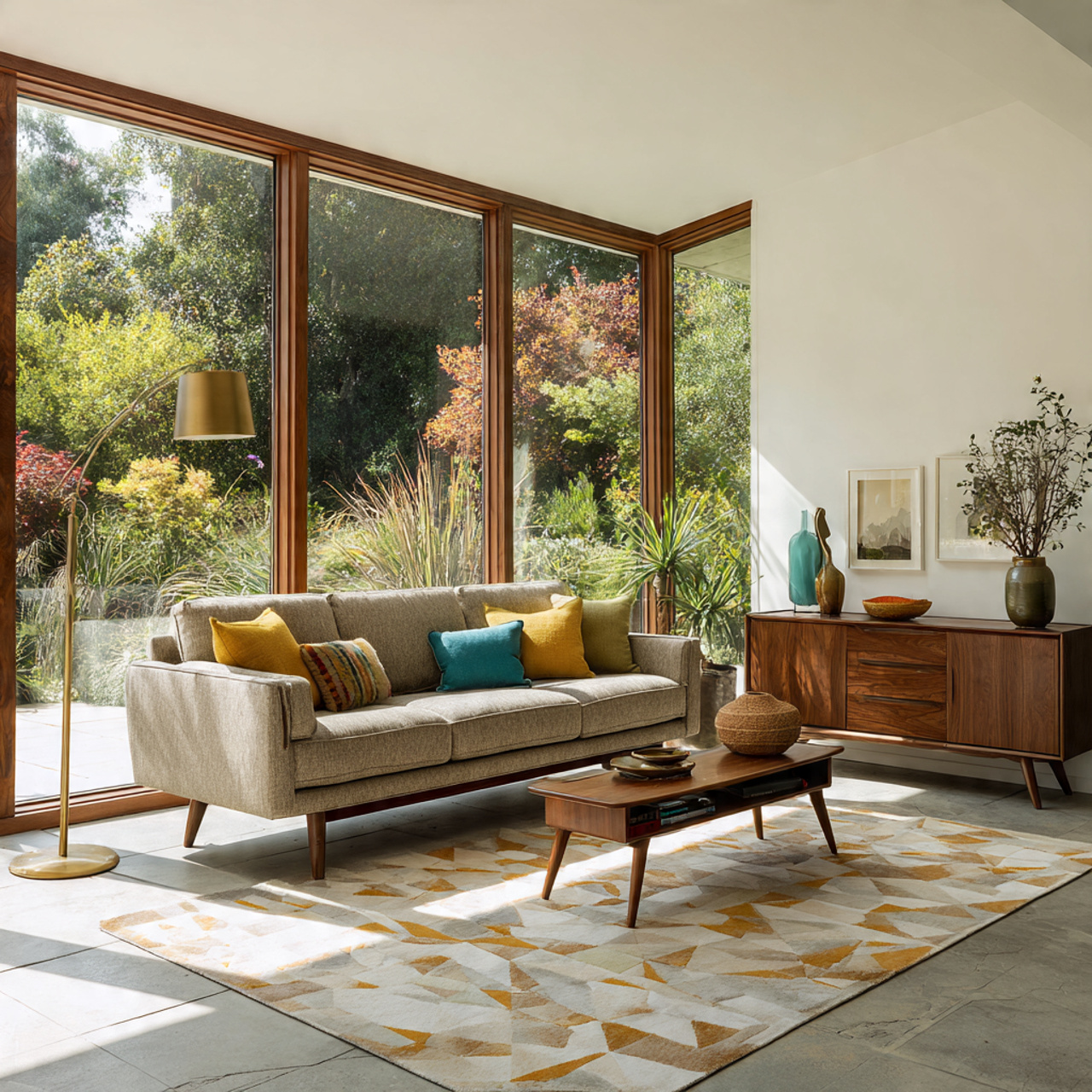 Mid-Century Living Room Ideas