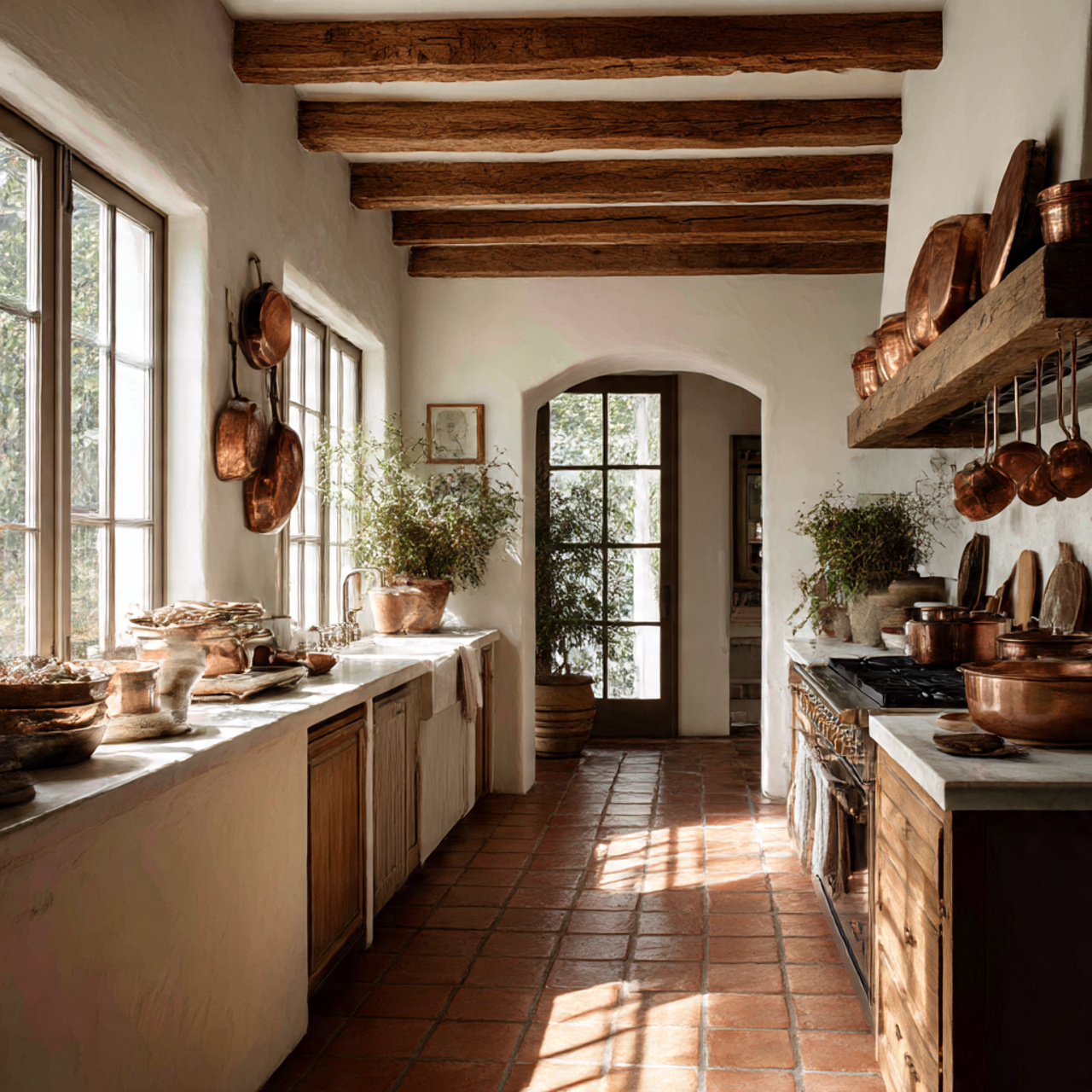Terracotta Tiles for Rustic Elegance