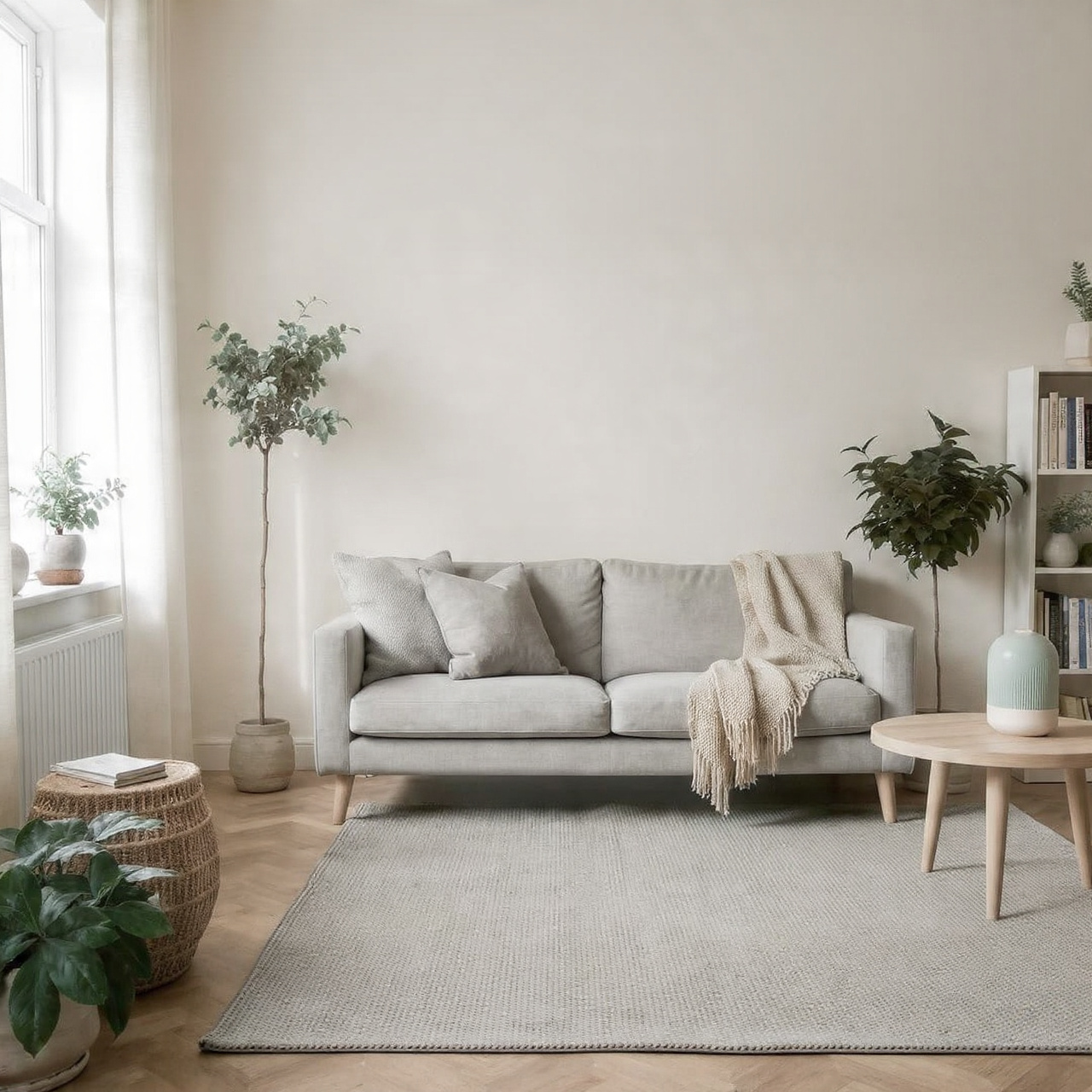 Dreamy Earthy Neutral Living Room Color Palette 25 Secrets 25 a complete living room scene embodying serenity 1