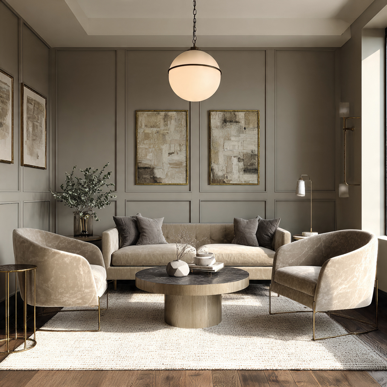 Dreamy Earthy Neutral Living Room Color Palette 25 Secrets 4 a cozy contemporary living room where taupe 1