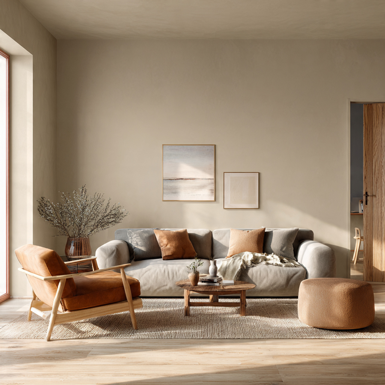 Dreamy Earthy Neutral Living Room Color Palette 25 Secrets 13 a design focused living room scene highlighting beautifully 1