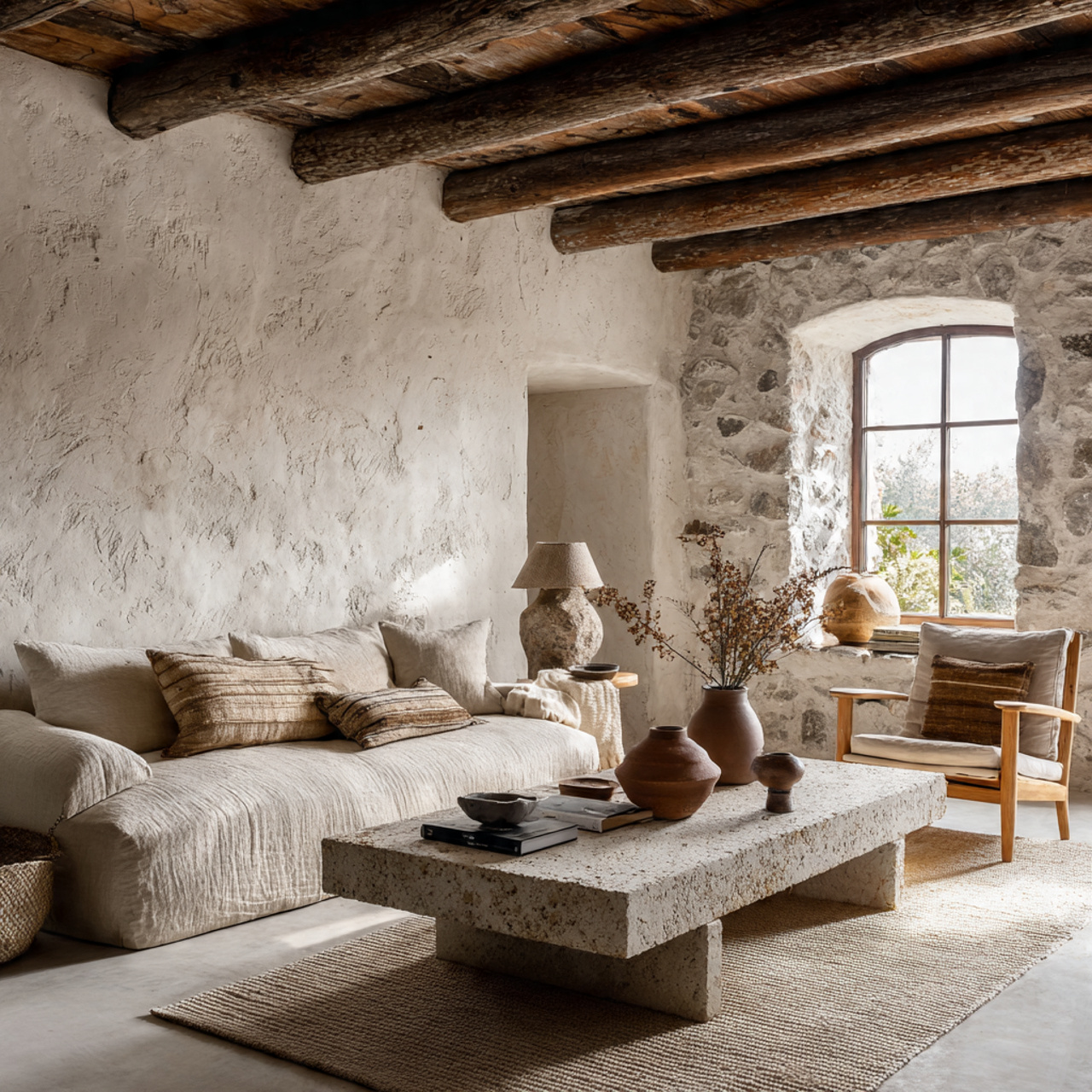 Dreamy Earthy Neutral Living Room Color Palette 25 Secrets 24 a modern rustic living room with visible 1