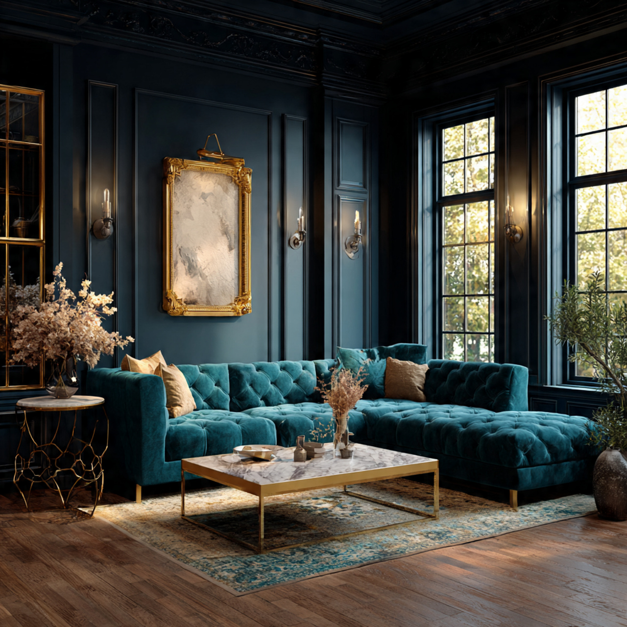 25 Stylish Blue Living Room Color Scheme & Decors Secrets 2 a stunning teal blue living room styled with