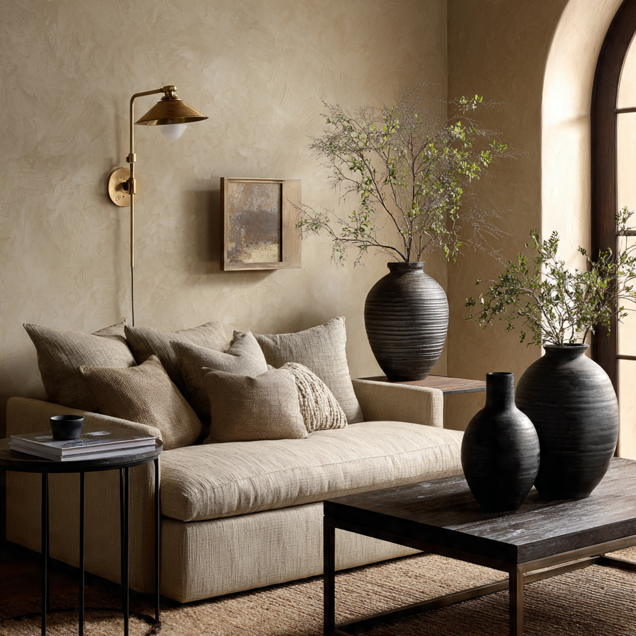 Dreamy Earthy Neutral Living Room Color Palette 25 Secrets 23 an elegant neutral living room showcasing aged 1