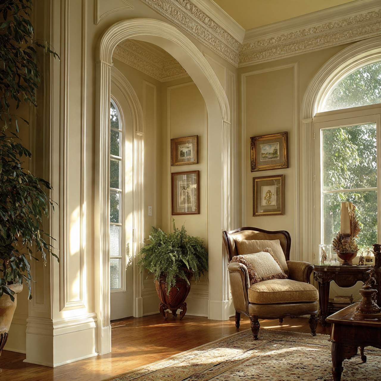 elegant interior showing the role of architectural