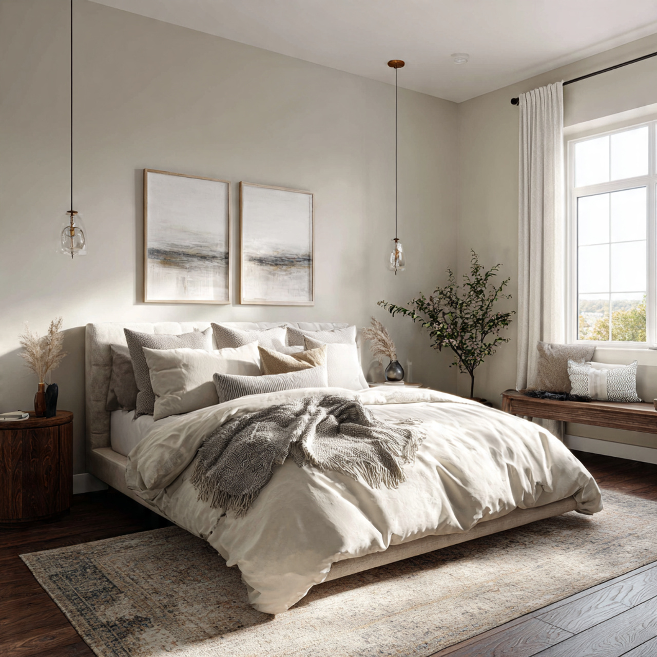 16 Bedroom Ideas That Create Comfort and Beautiful Space 1 1 soft neutral wall colors that set a calm base a