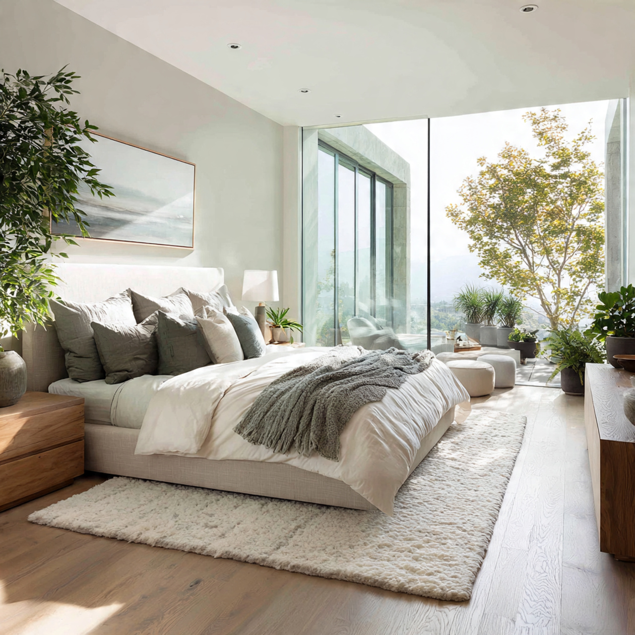 16 Bedroom Ideas That Create Comfort and Beautiful Space 16 16 clear walkways that improve comfort a beautiful