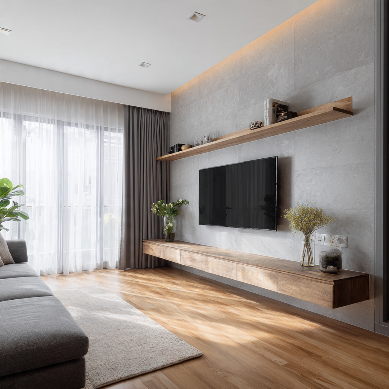 19 Smart TV Unit Design Modern Ideas for Calm Living Rooms 1 tv unit design modern