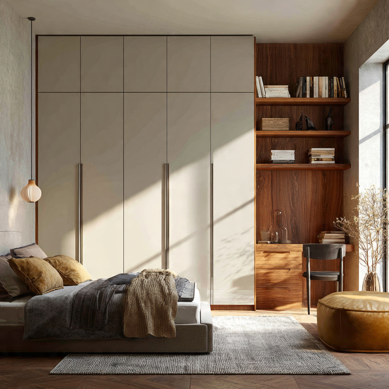 27 Best Contemporary Bedroom Decor Ideas for Modern Living 10 10 maximizing integrated storage solutions a real