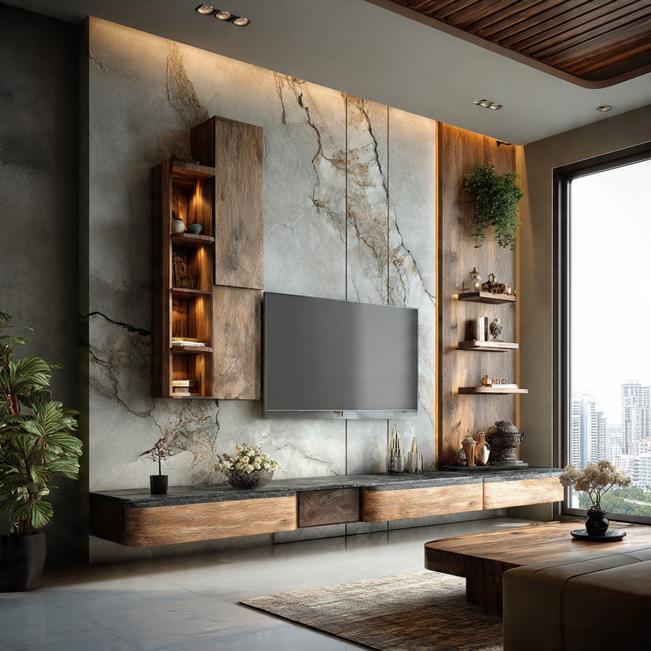16 TV Unit Ideas That Instantly Elevate Your Living Room 14 TV Unit