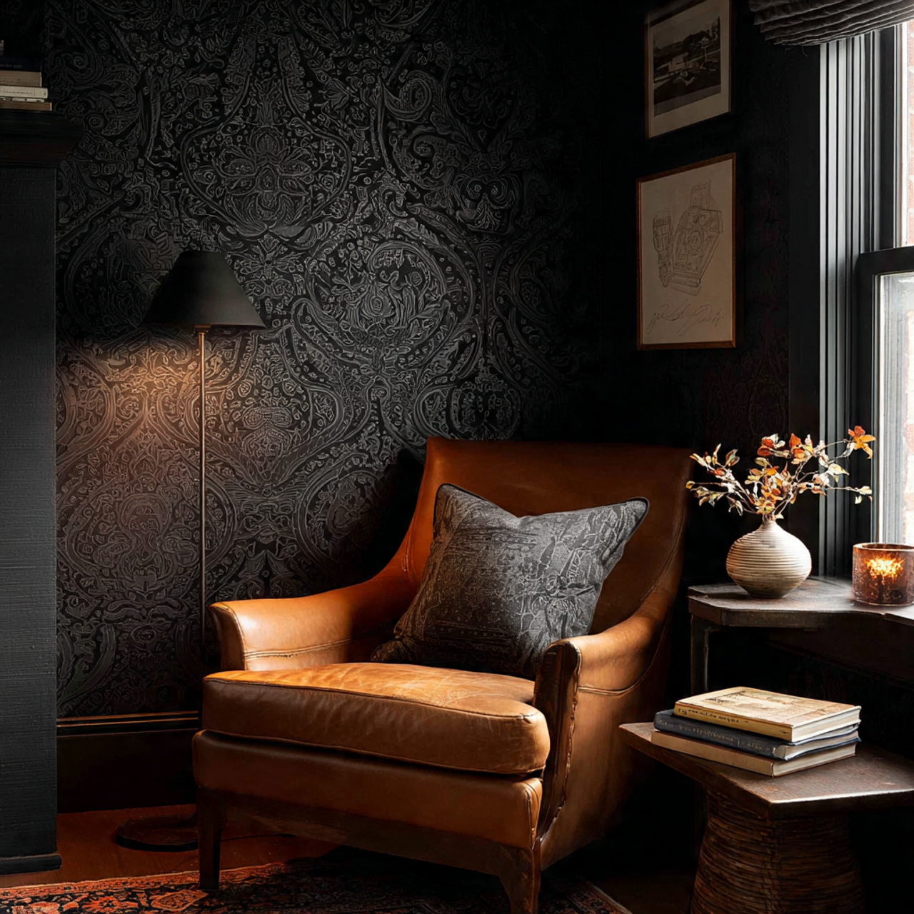 19 Black Wallpaper Ideas That Instantly Elevate Any Room 16 Black Wallpaper