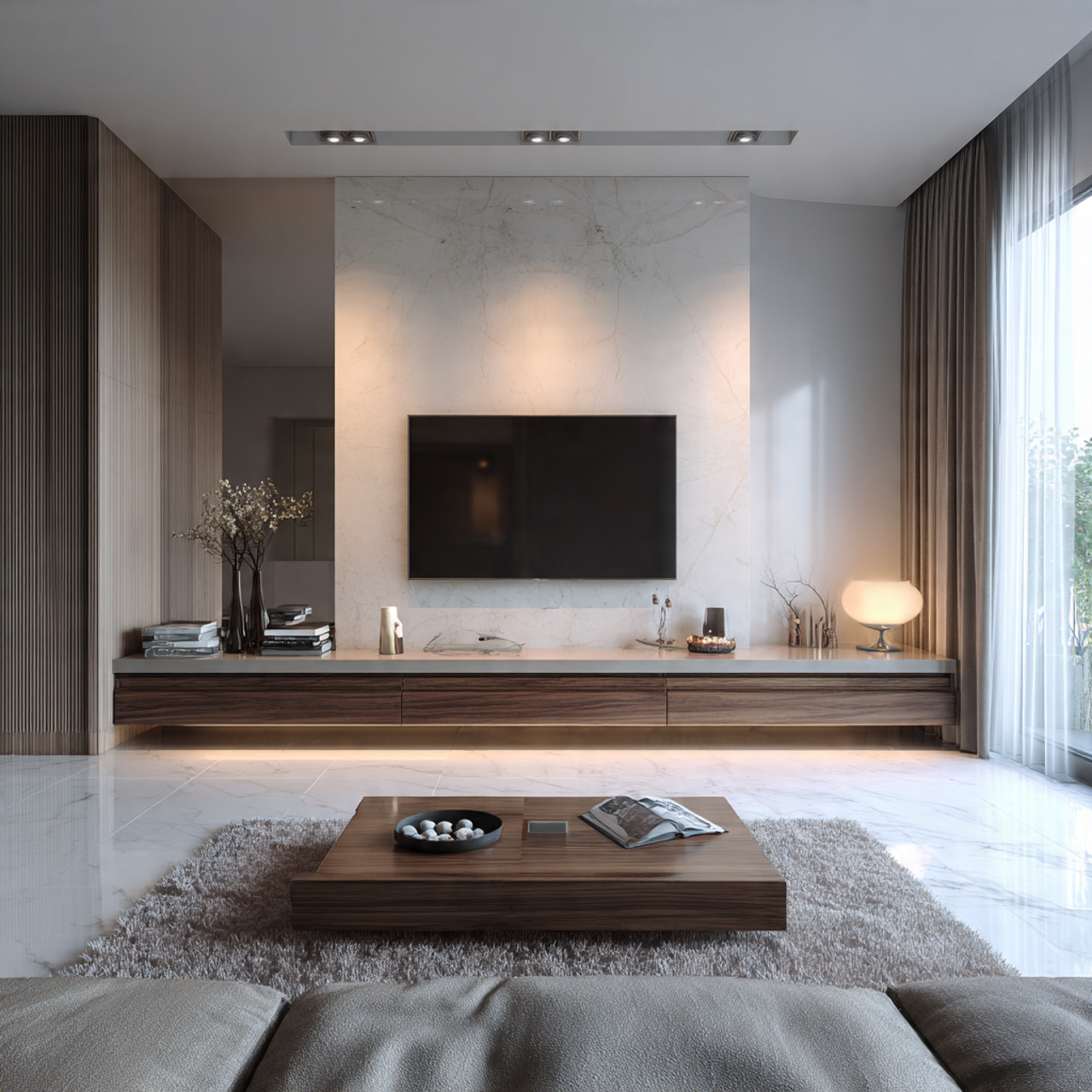 19 Smart TV Unit Design Modern Ideas for Calm Living Rooms 16 tv unit design modern