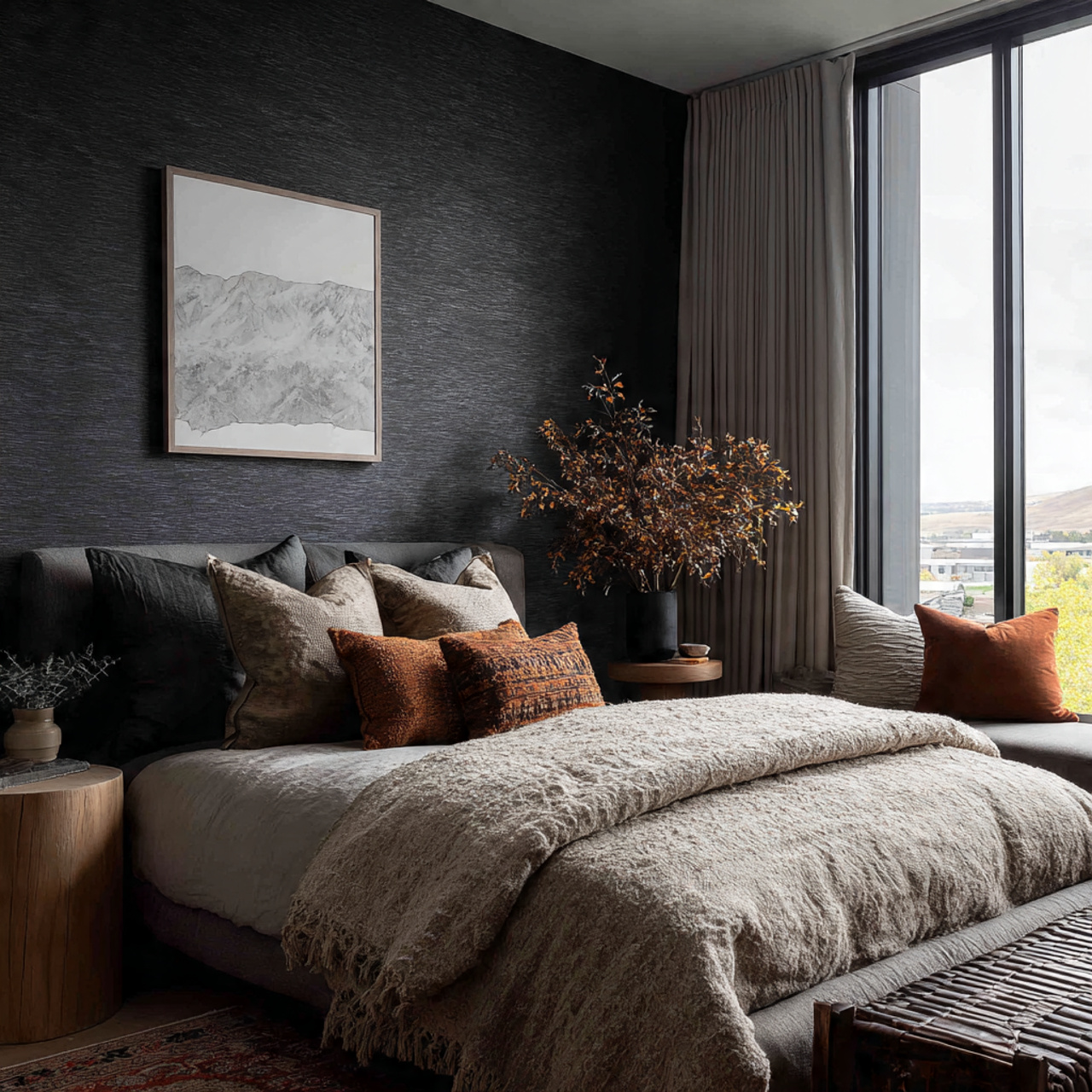 19 Black Wallpaper Ideas That Instantly Elevate Any Room 17 Black Wallpaper