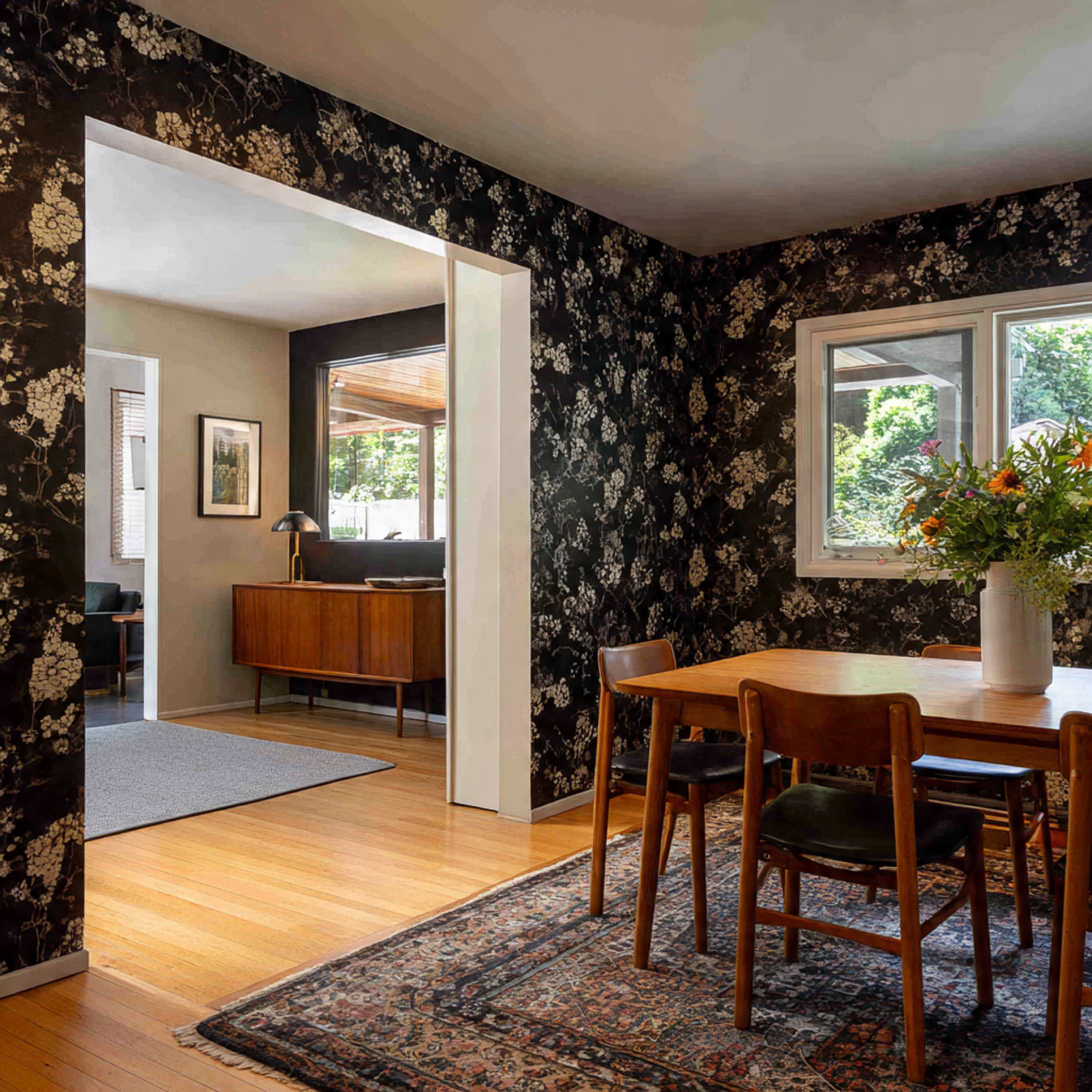 19 Black Wallpaper Ideas That Instantly Elevate Any Room 18 Black Wallpaper