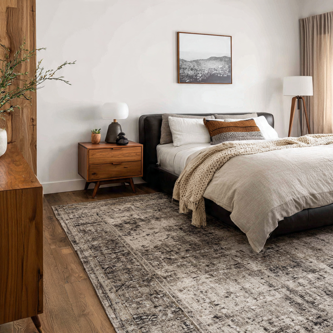 27 Best Contemporary Bedroom Decor Ideas for Modern Living 20 20 defining zones with area rugs a real interior p