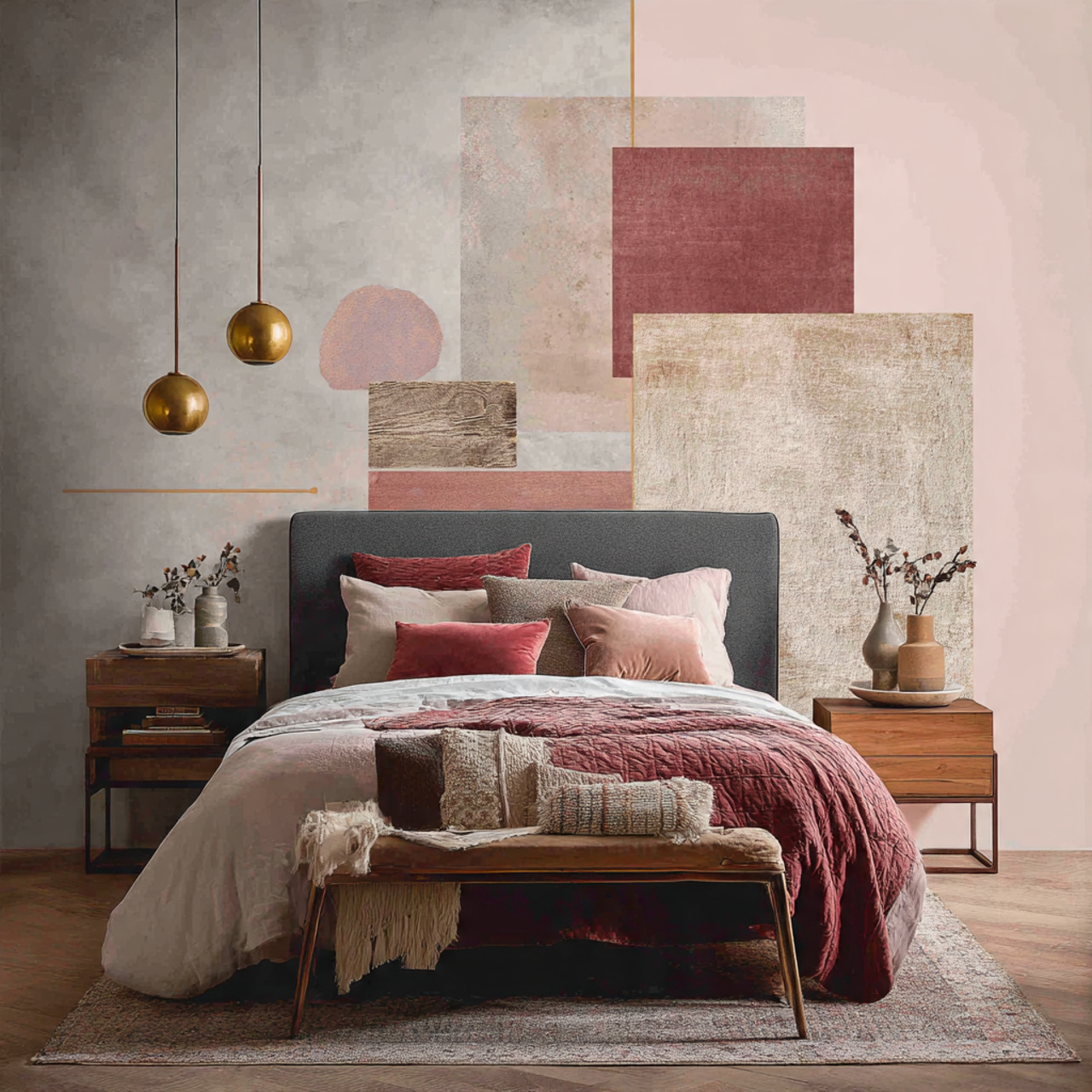 27 Best Contemporary Bedroom Decor Ideas for Modern Living 22 22 experimenting with asymmetrical layouts a real 1