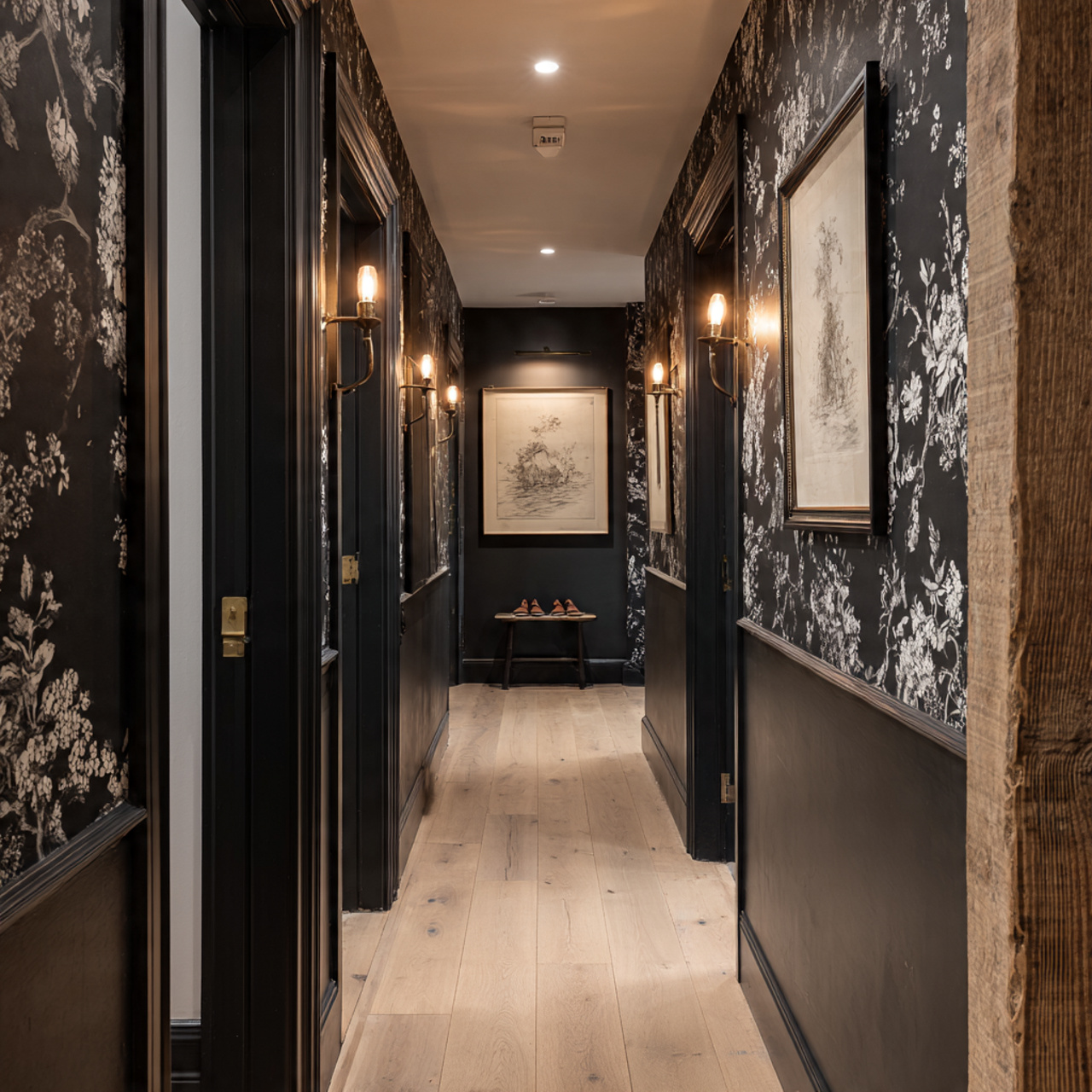 19 Black Wallpaper Ideas That Instantly Elevate Any Room 4 Black Wallpaper