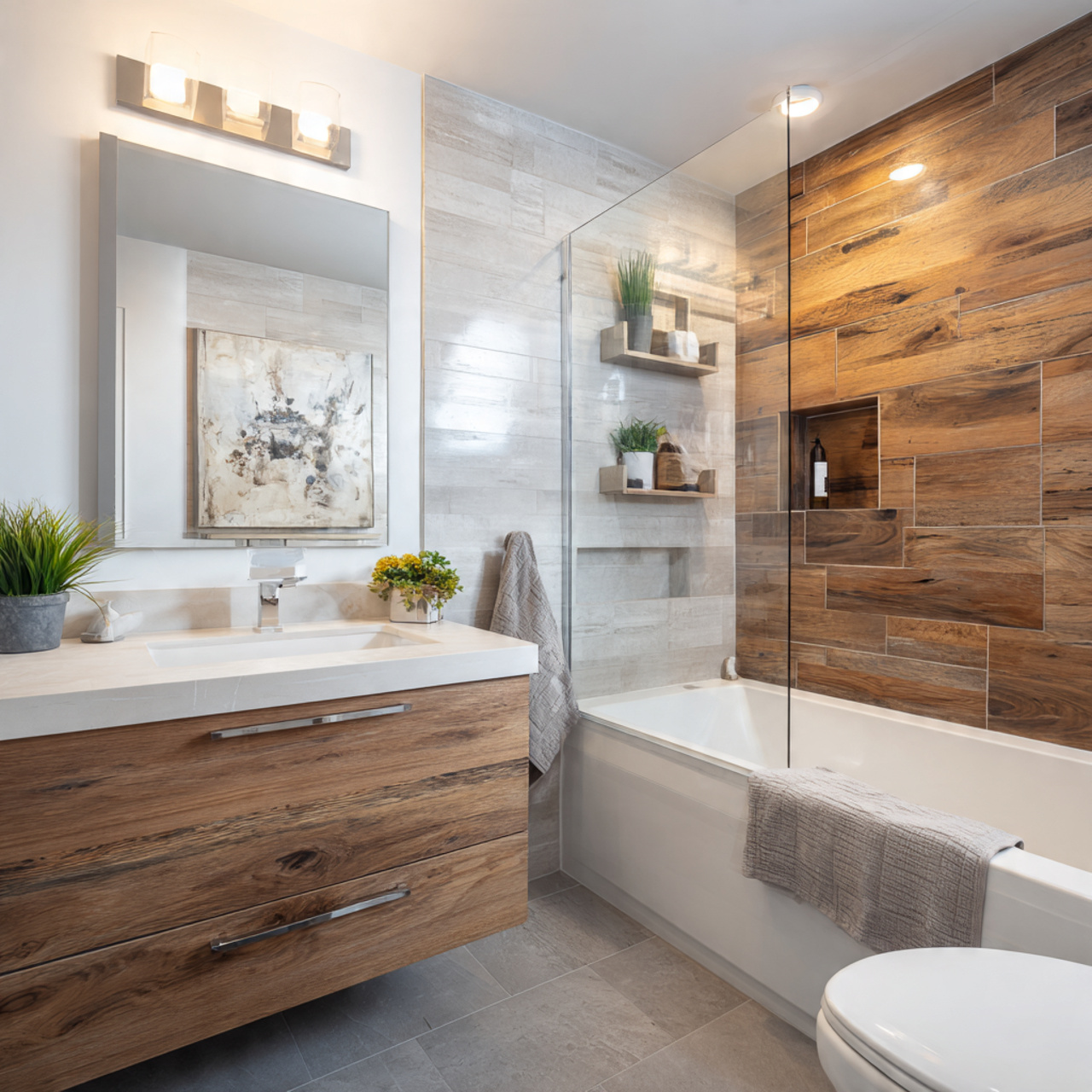 20 Smart Bathroom Ideas for a Calm and Comfortable Living 4 Bathroom Ideas