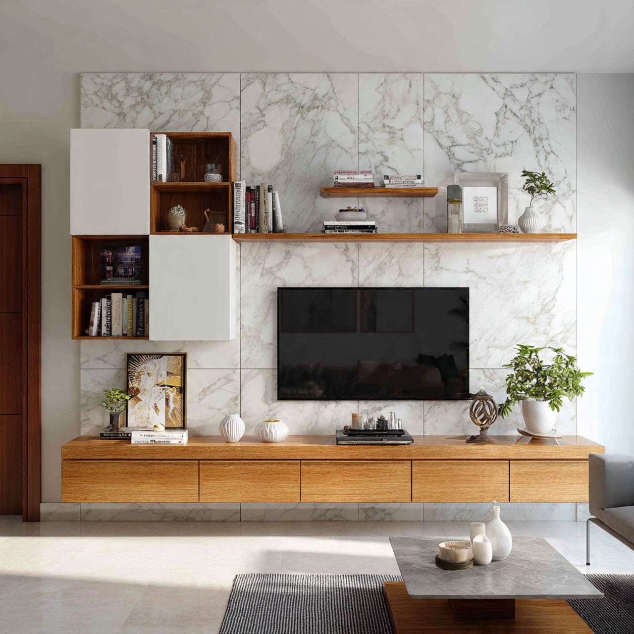 16 TV Unit Ideas That Instantly Elevate Your Living Room 5 TV Unit