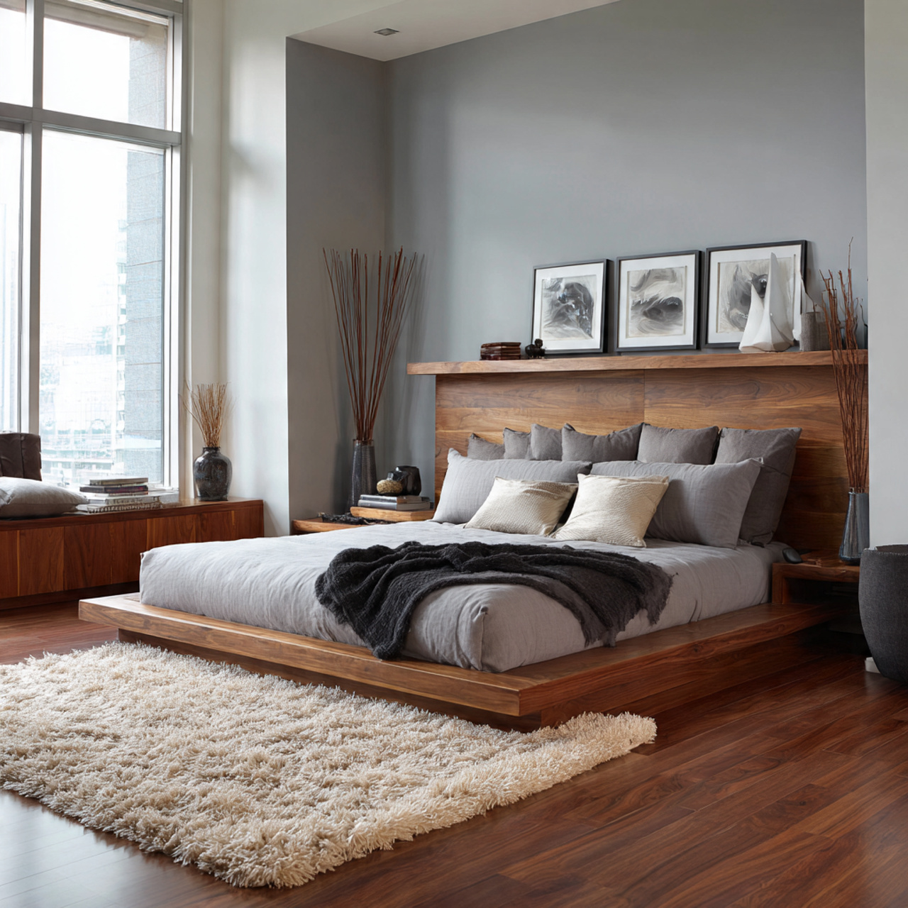 27 Best Contemporary Bedroom Decor Ideas for Modern Living 7 7 investing in platform bed frames a real interior