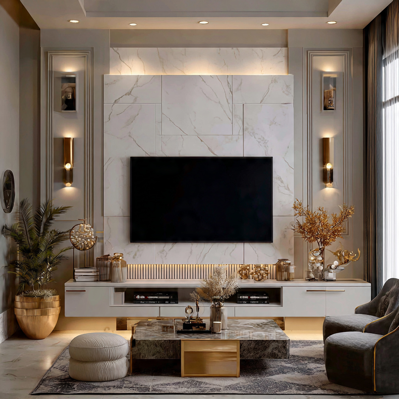 16 TV Unit Ideas That Instantly Elevate Your Living Room 8 TV Unit
