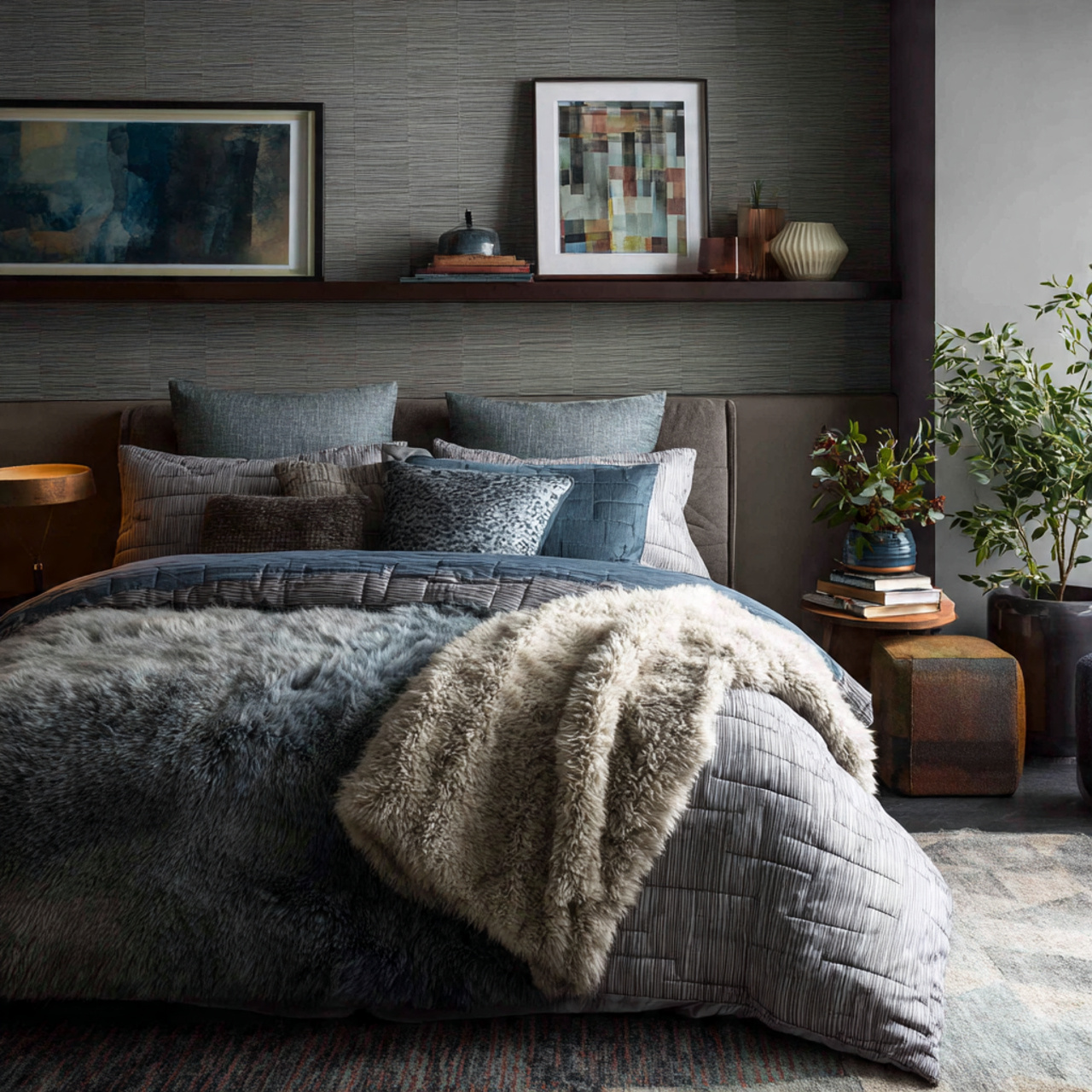 27 Best Contemporary Bedroom Decor Ideas for Modern Living 8 8 introducing textural throws and bedding a real i