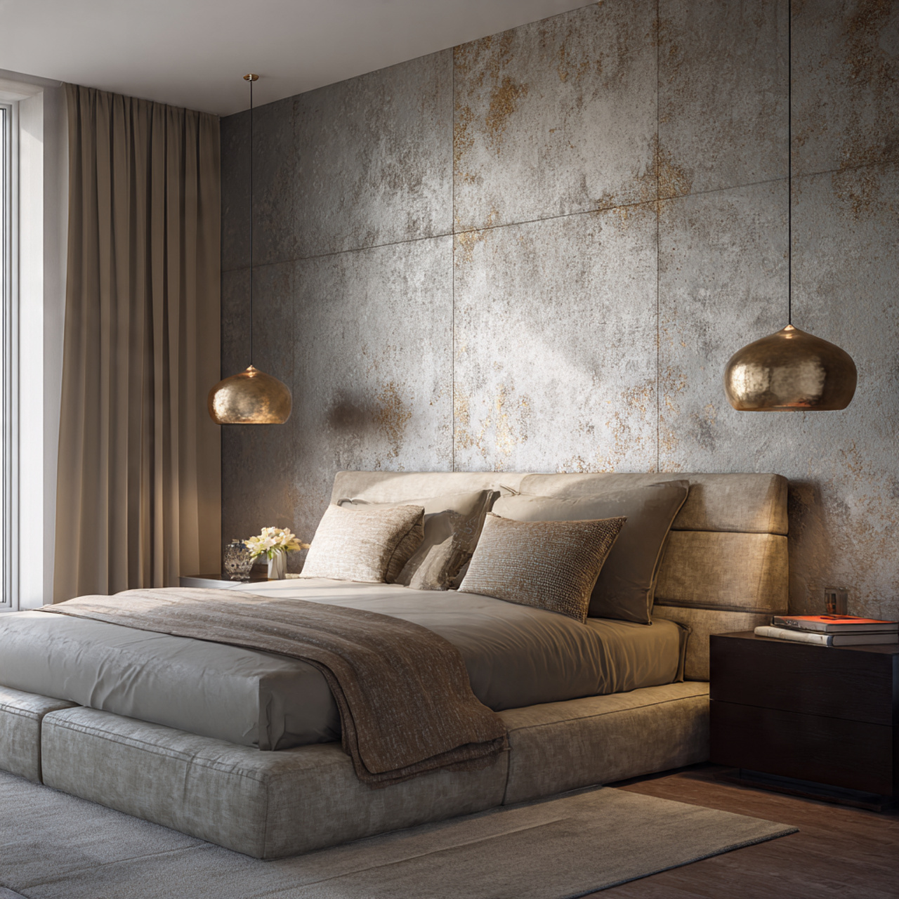 27 Best Contemporary Bedroom Decor Ideas for Modern Living 9 9 integrating subtle metallic accents a real inter