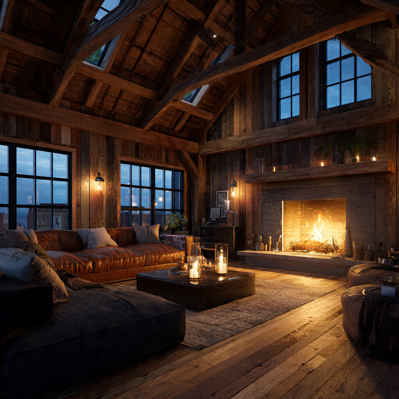 farmhouse living room