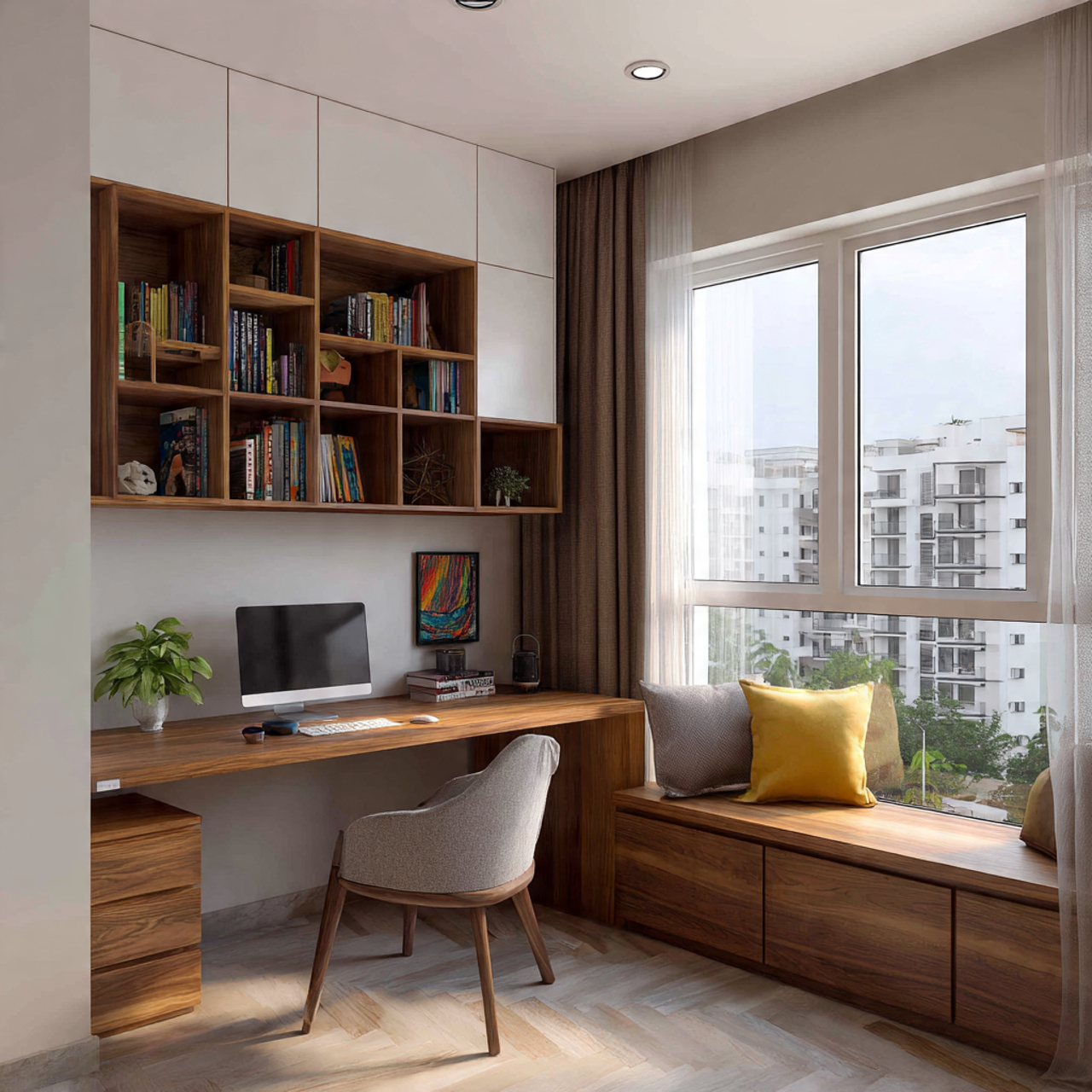 13 Top Study Table Ideas That Make Small Rooms Feel Bigger 1 study table