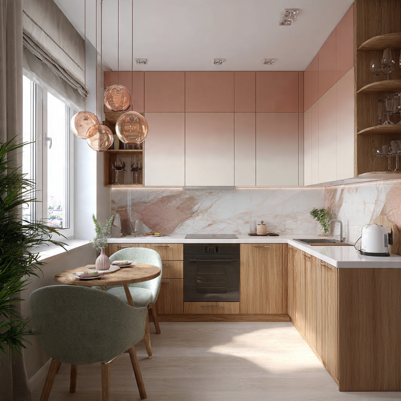 16 Small Kitchen Ideas That Instantly Make Spaces Bigger 10 Small Kitchen Ideas