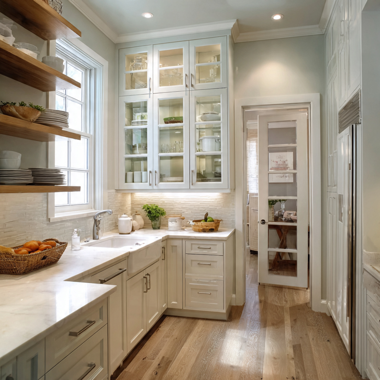 16 Small Kitchen Ideas That Instantly Make Spaces Bigger 11 Small Kitchen Ideas