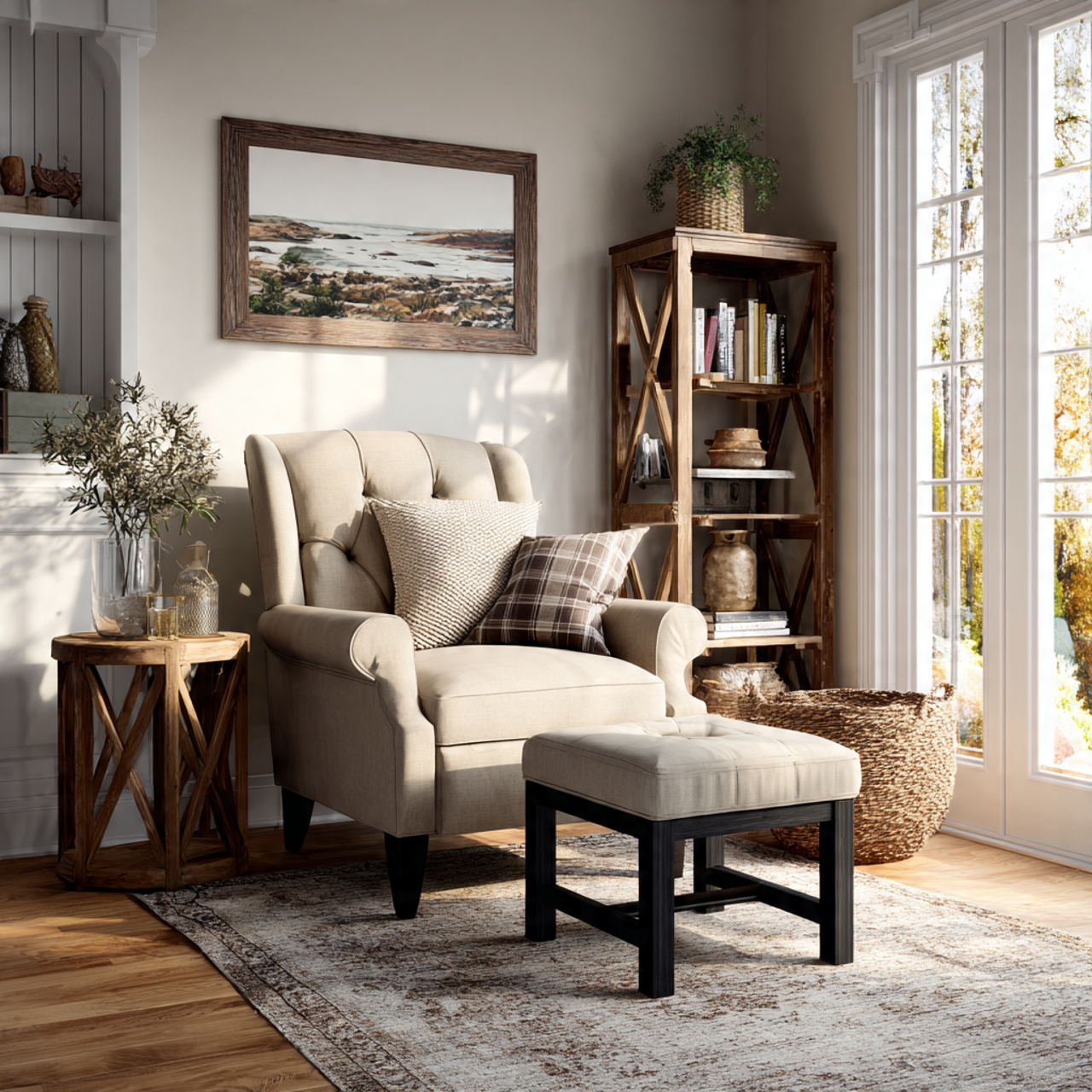 farmhouse living room