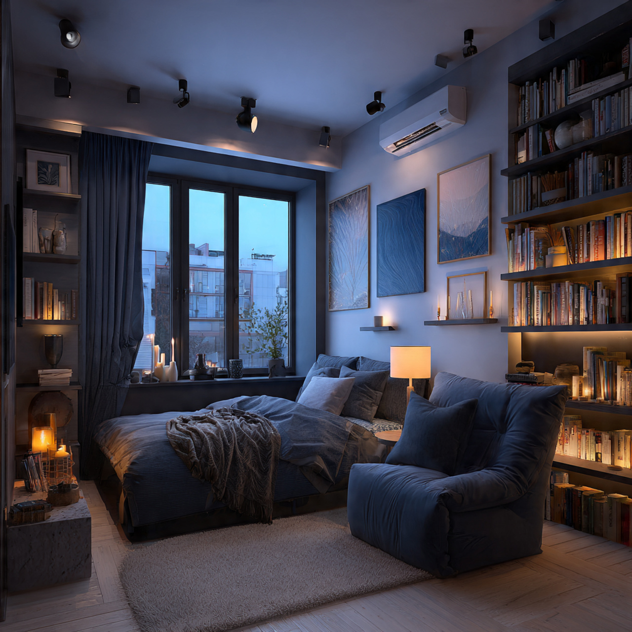 Studio Apartment Ideas: 13 Smart Tricks That Feel Bigger 11 Studio Apartment Ideas