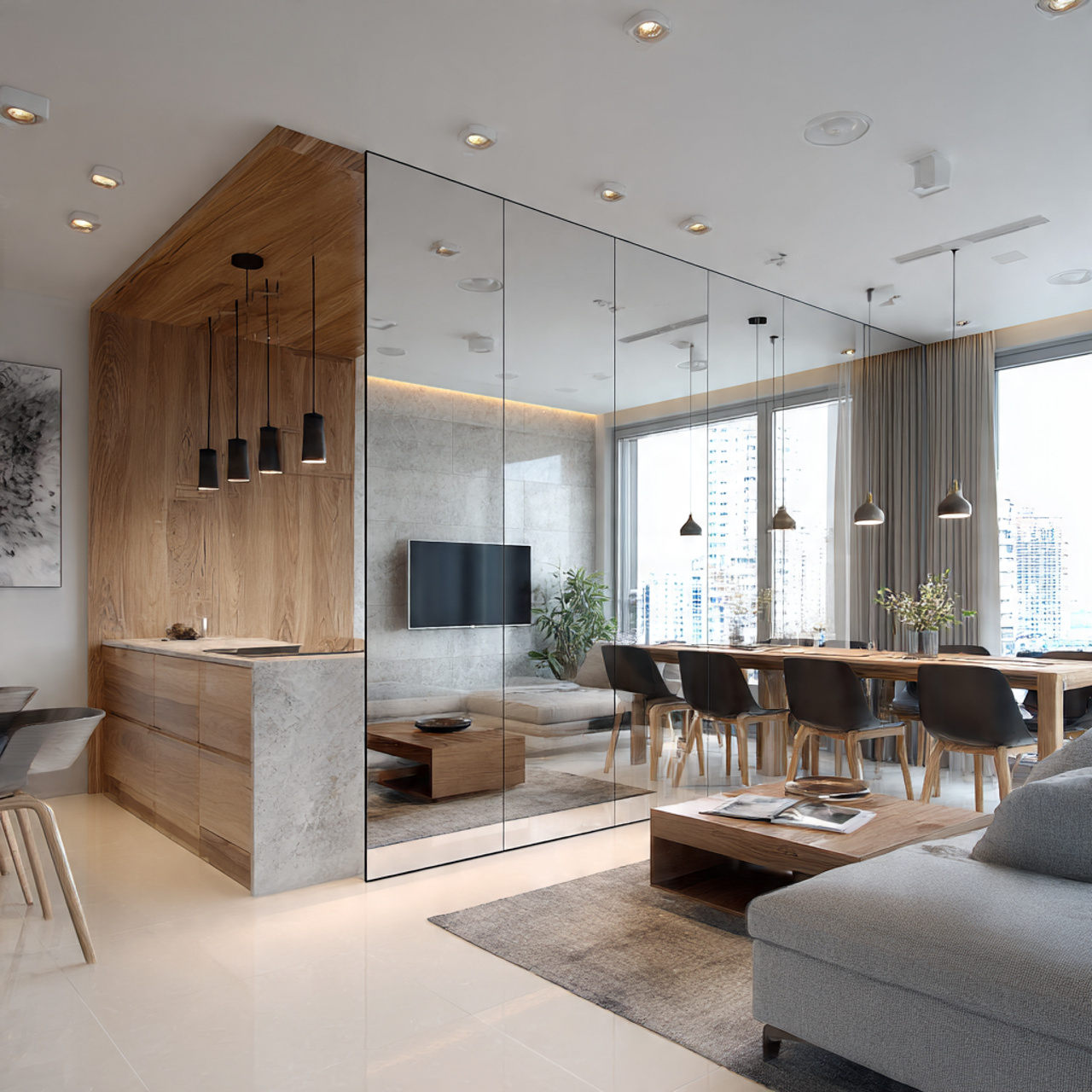 Studio Apartment Ideas: 13 Smart Tricks That Feel Bigger 12 Studio Apartment Ideas