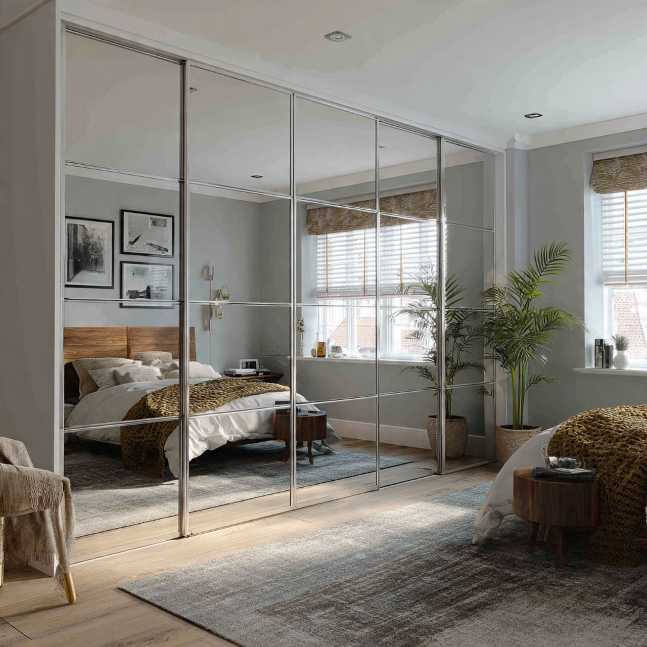 18 Stunning Mirror Wall Decor Ideas for Brighter Homes 17 mirror wall decor